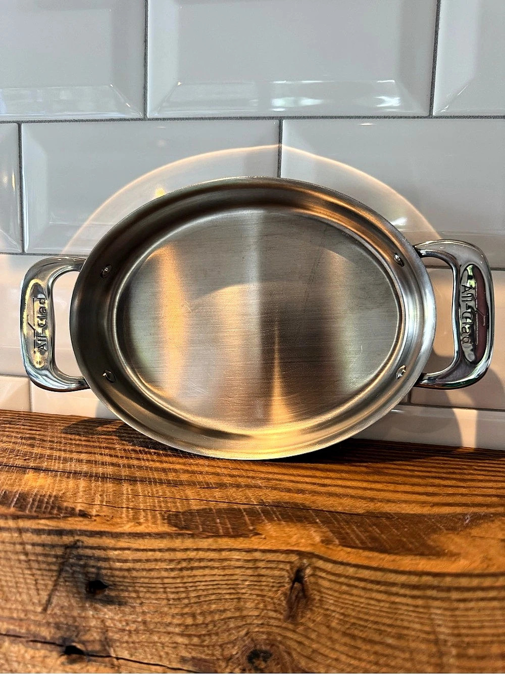 All-Clad Stainless Steel Mini Oval Baker 7-Inch